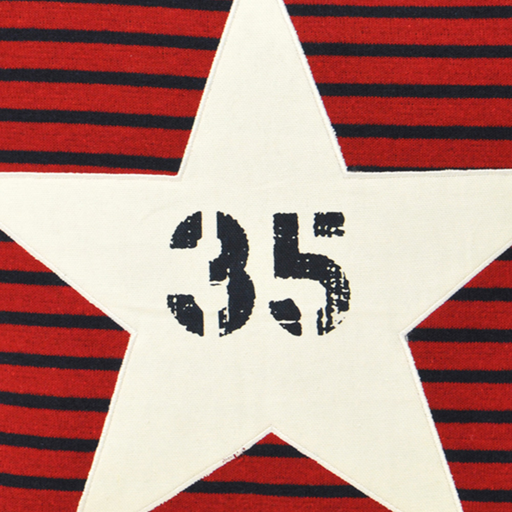 Paoletti Star Red Sign Cushion Image 3