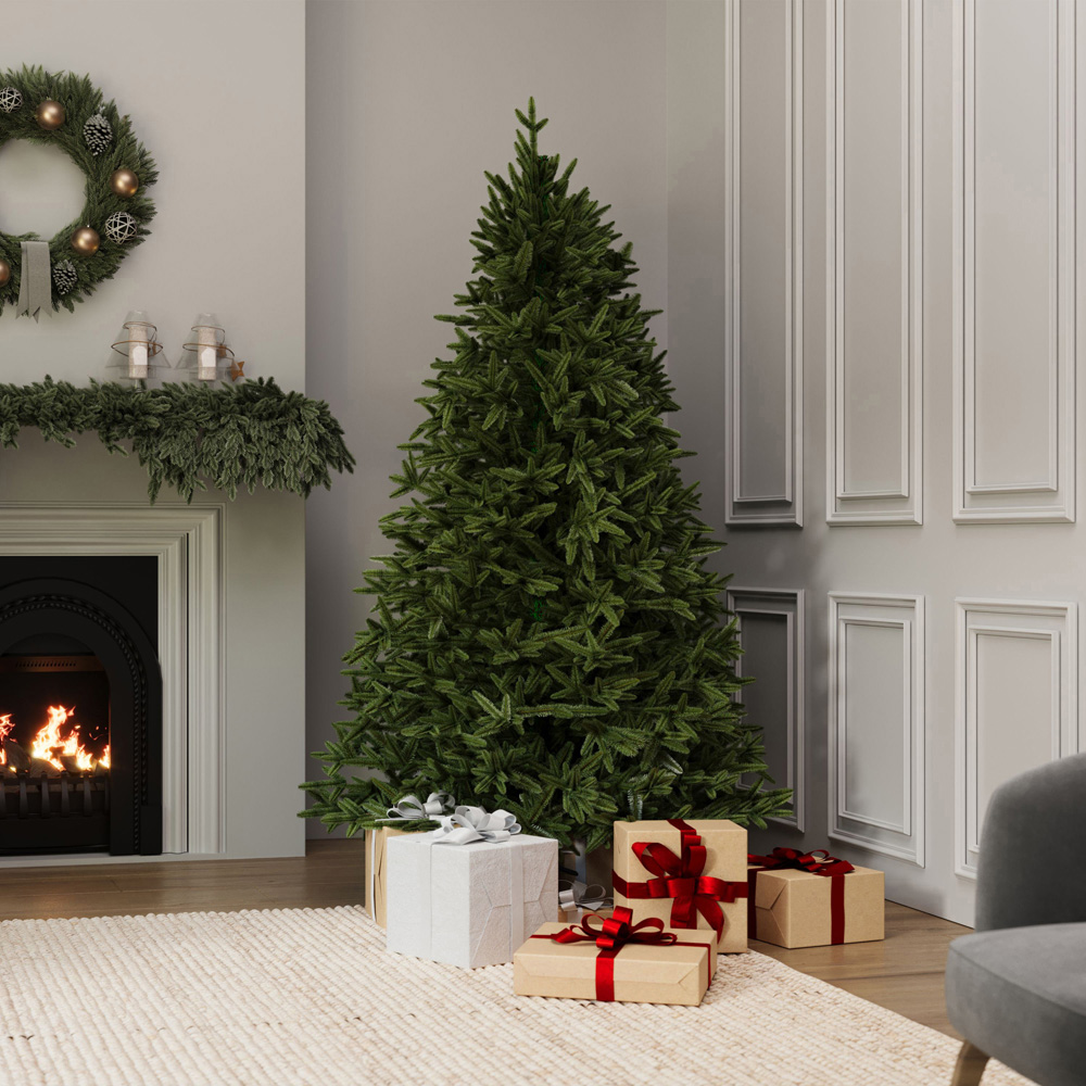 Charles Bentley Luxury Hinged Artificial Christmas Tree 7.9ft Image 5