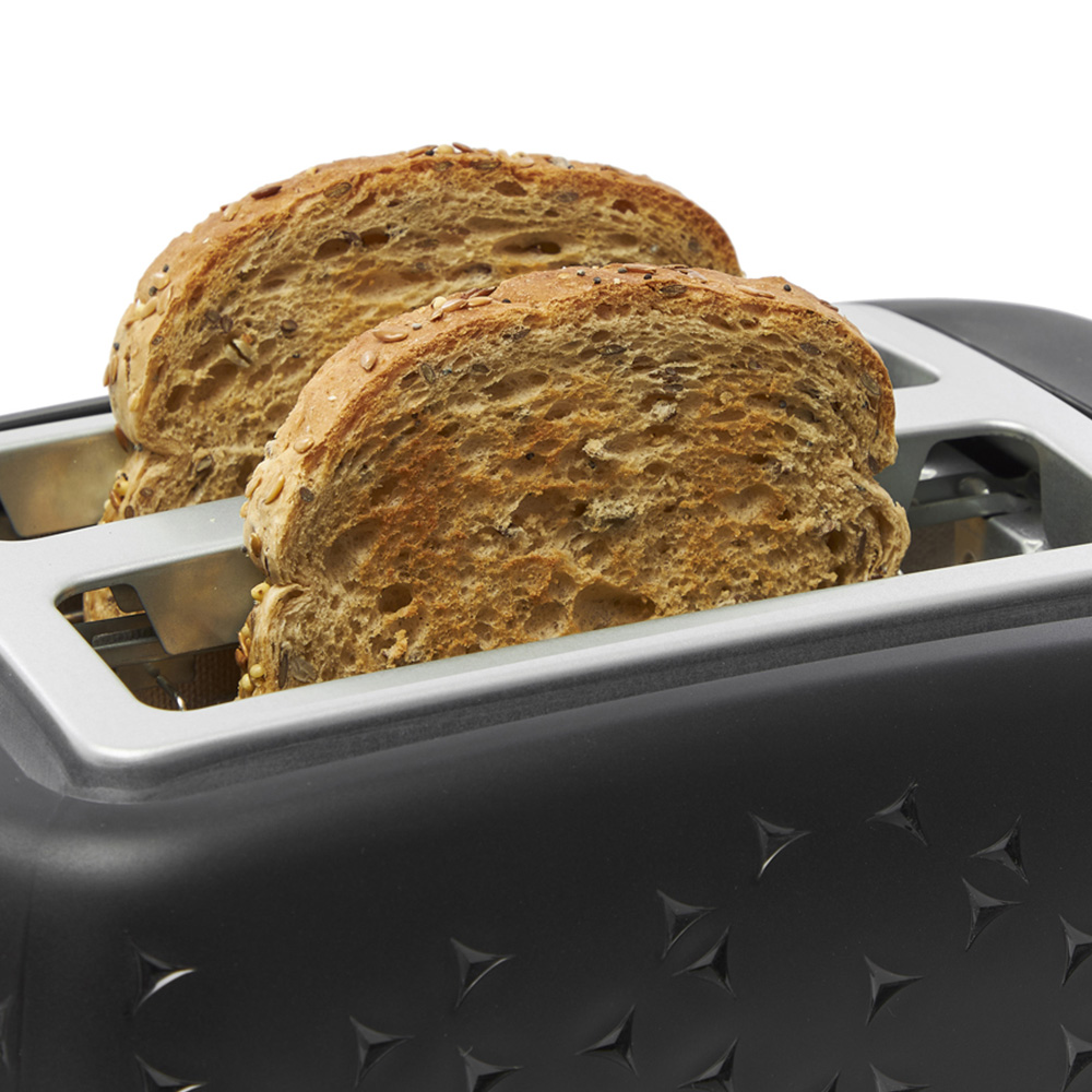 Haden Starbeck Black 2 Slice Toaster Image 3