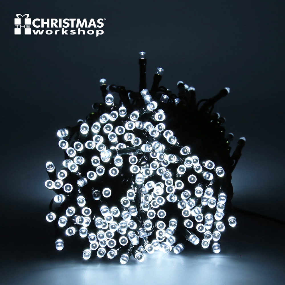 The Christmas Workshop 400 White LED String Light Image 5