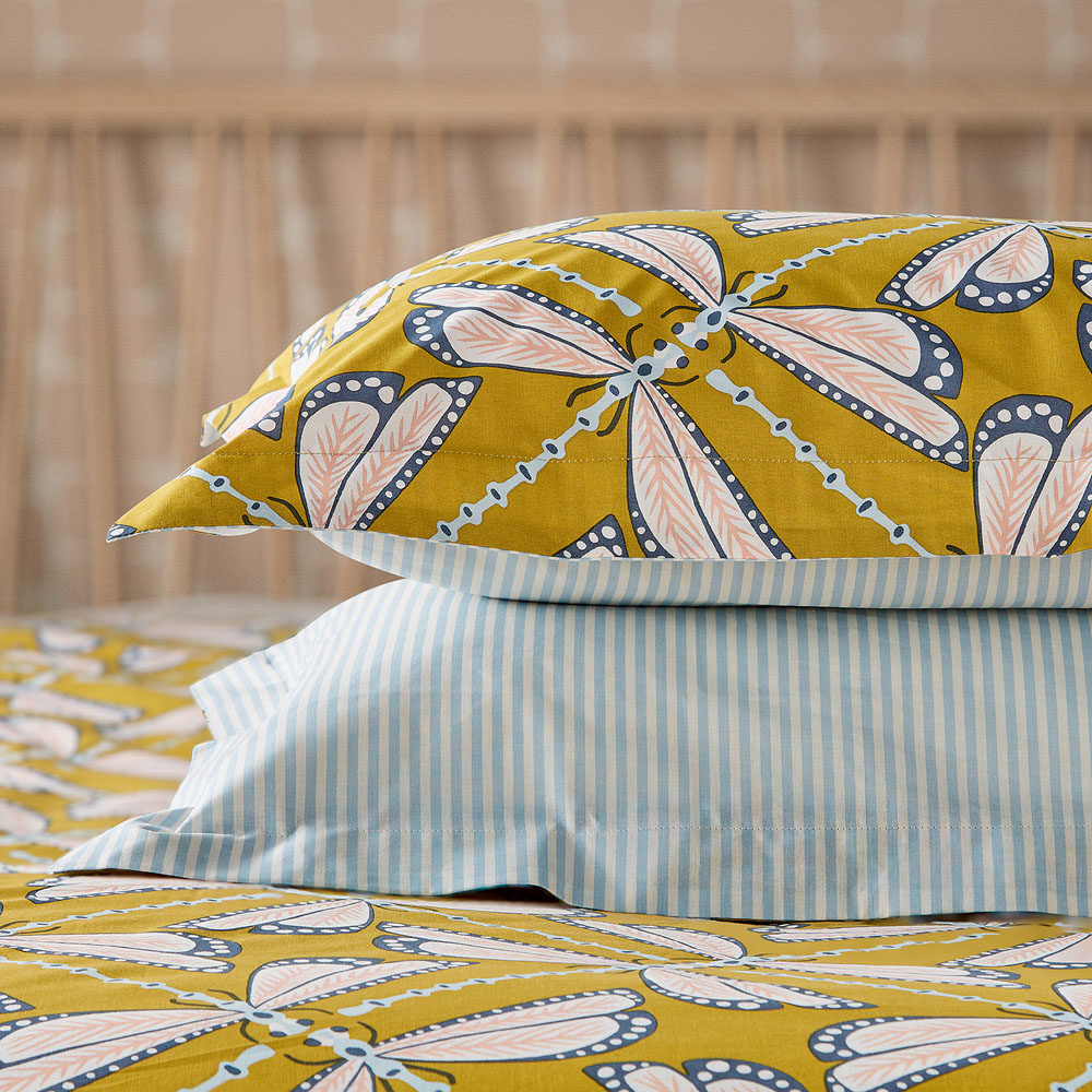 Scion Moon Flights Super King Size Chai Duvet Set Image 5