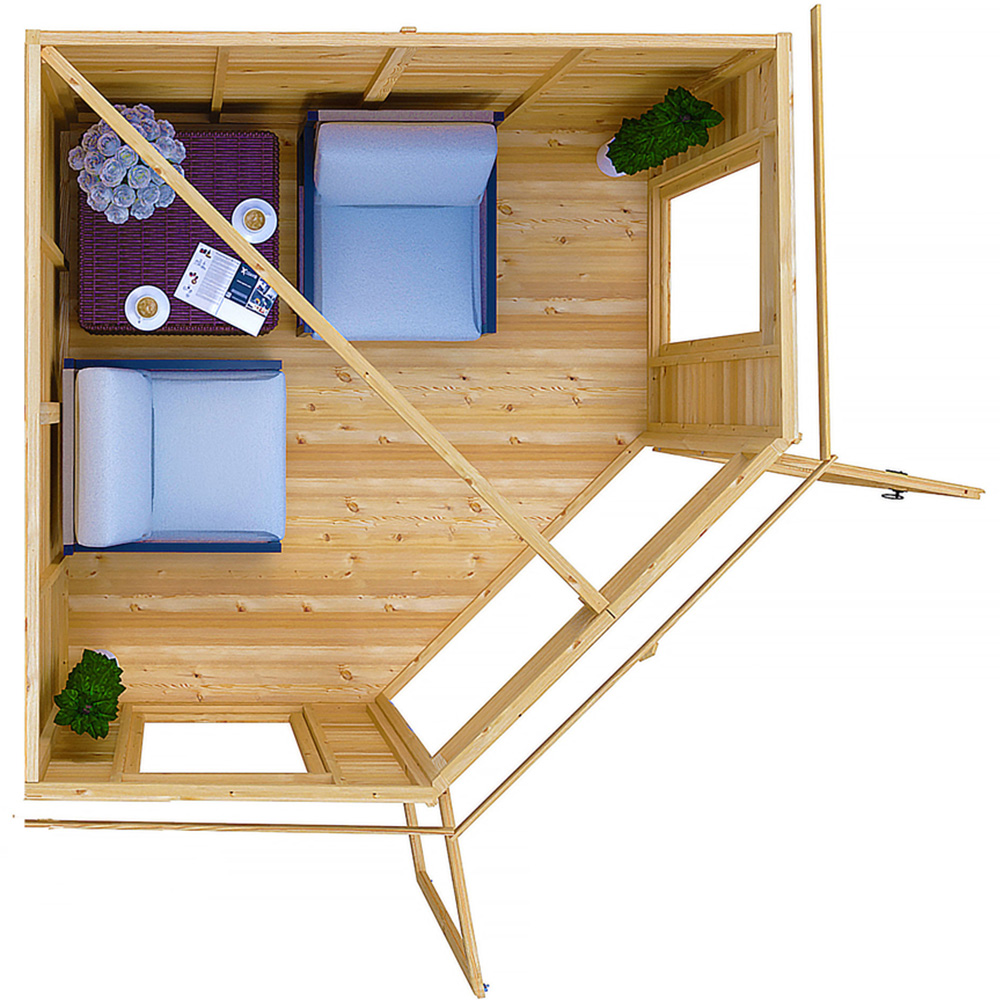 Shire Barclay 8 x 8ft Double Door Traditional Summerhouse Image 3