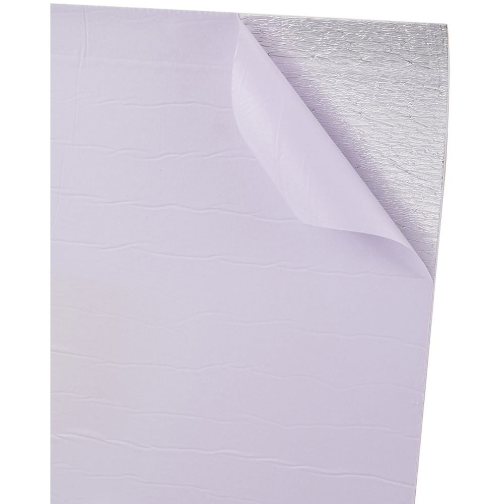 Living and Home Marble Patterned Light Yellow PVC Self Adhesive Wall Sticker 10 Pack Image 4