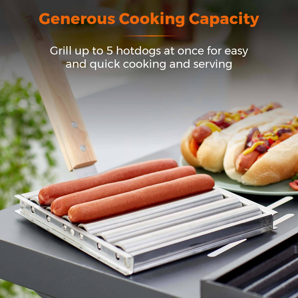 Tower Stainless Steel Hot Dog Roller Image 3