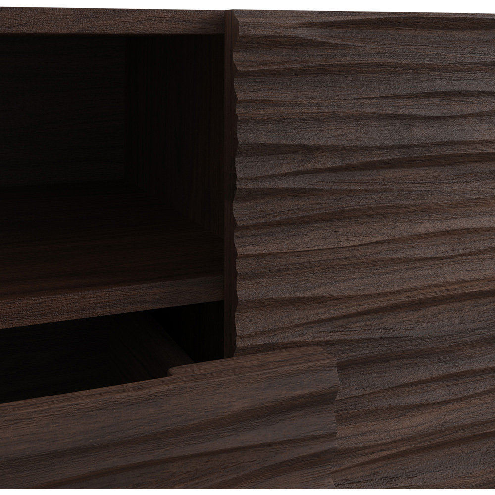 GFW Bantham Dark Walnut TV Unit Image 6
