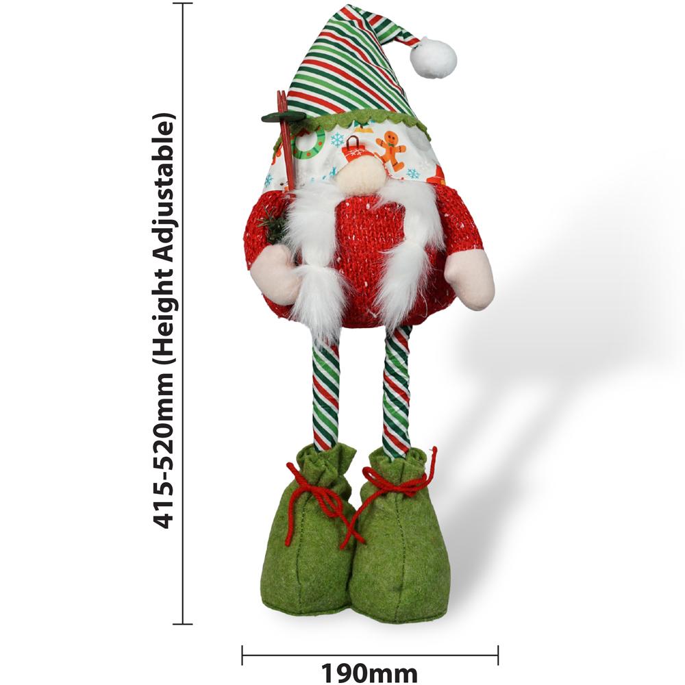 Xmas Haus Freya Festive Gonk with Extendable Legs Image 7