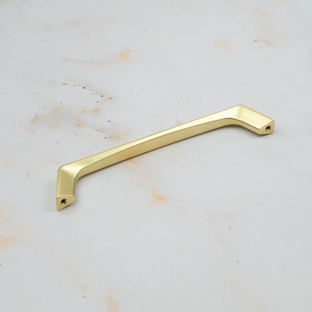 Handle & Home Brushed Brass Handle 160mm Image 4