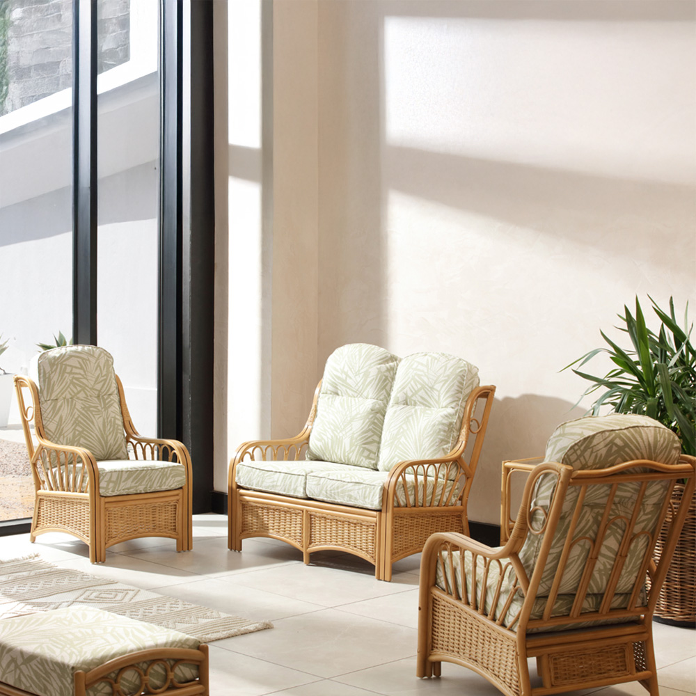 Desser Furniture Vale 2 Seater Light Oak Tropical Suite Image 1