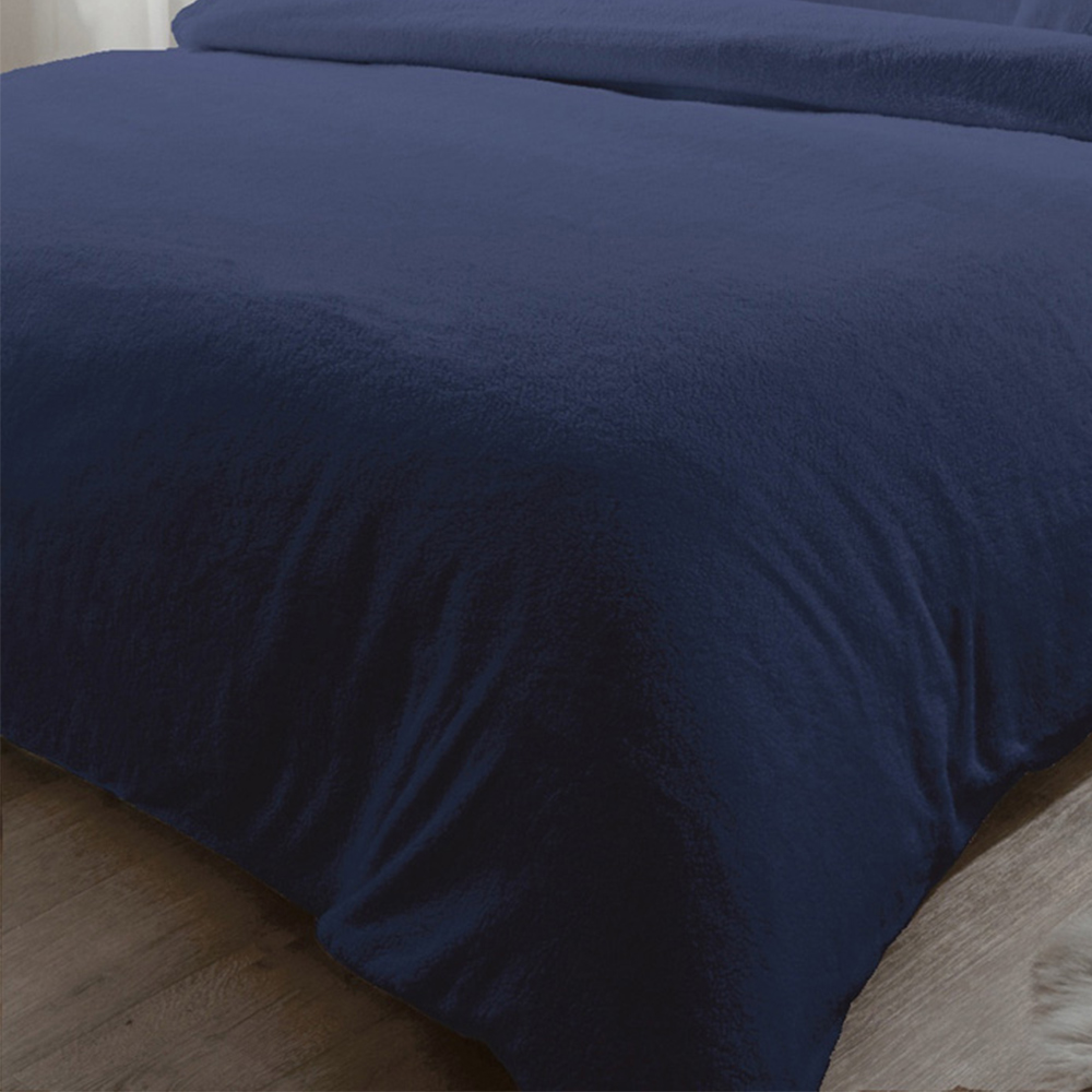Rapport Home Teddy King Navy Duvet Set Image 3