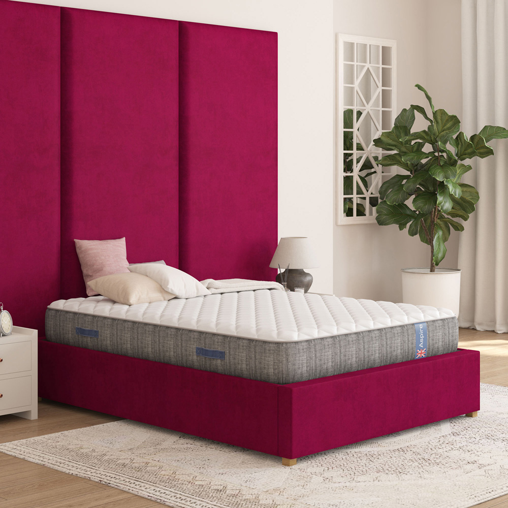 Aspire Small Single Pocket Memory Foam Tension Relieving Mattress Image 4