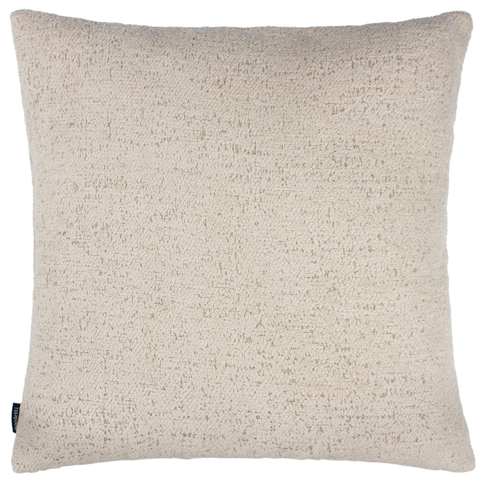 Paoletti Nellim Natural Square Boucle Cushion Image 1