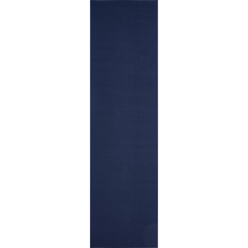 Desire Rugs Simple Navy Low Pile Felt Backing Tufted Rug 110 x 60cm Image 7