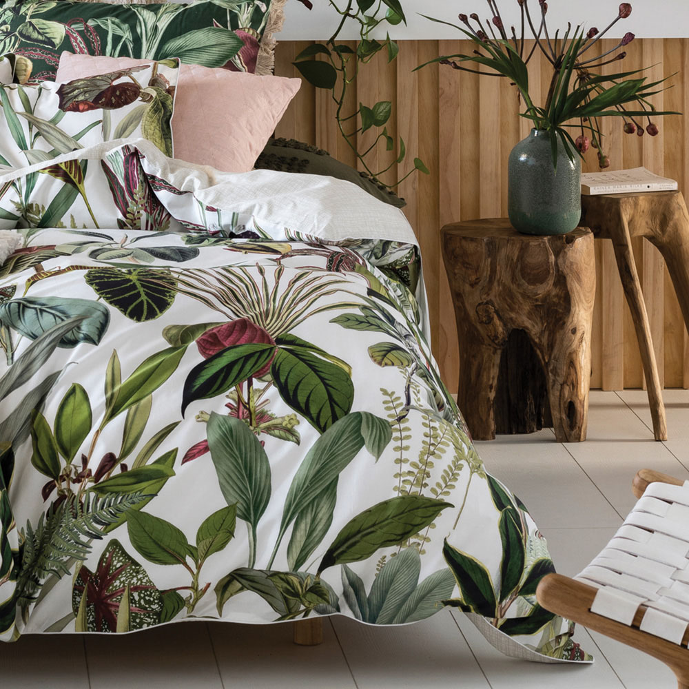 Linen House Wonder Plant Double Botanical Duvet Cover Set Image 4