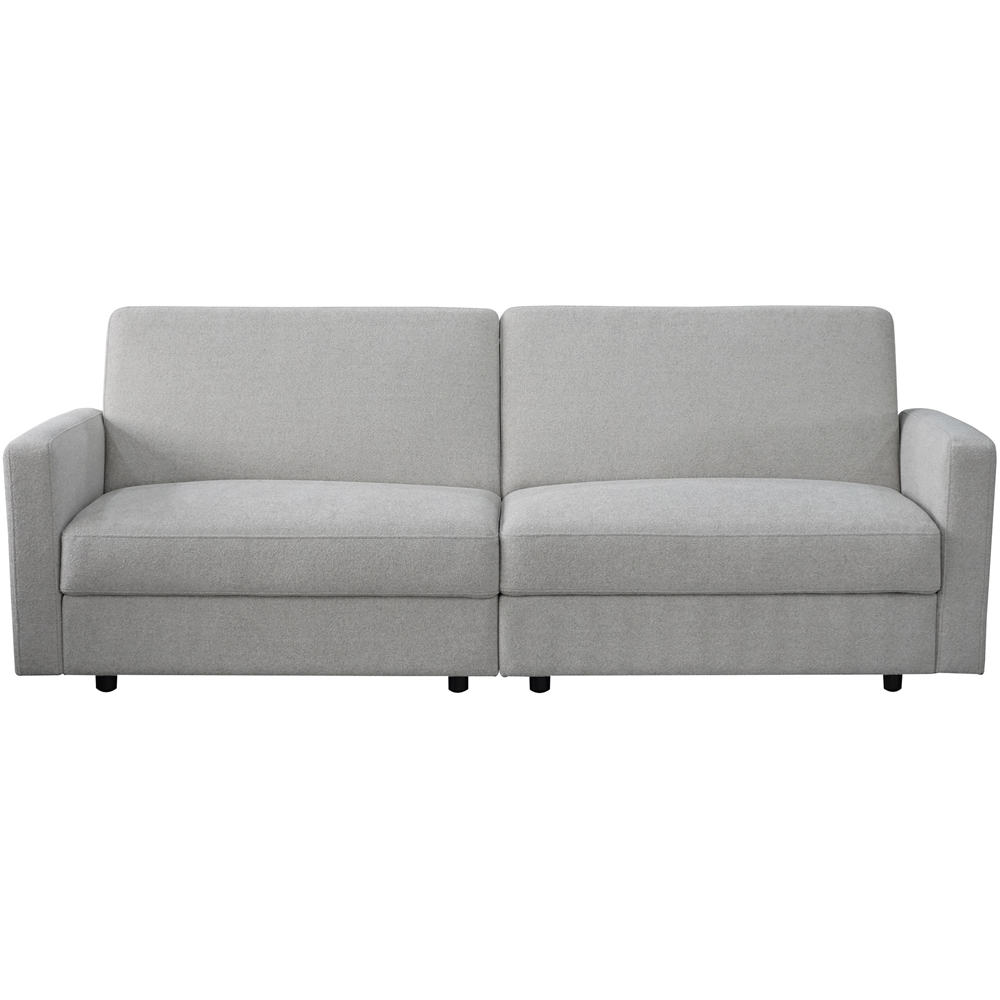 Aspire Vault 2 Seater Grey Sofa Bed with Dual Storage Image 4