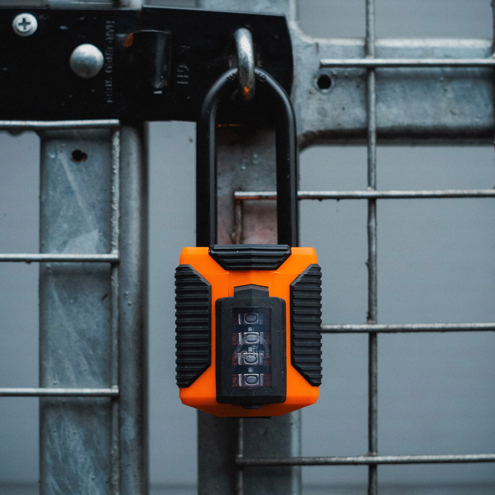 Squire 50mm 4 Wheel Combination Extra Long Shackle All Weather Padlock Image 5