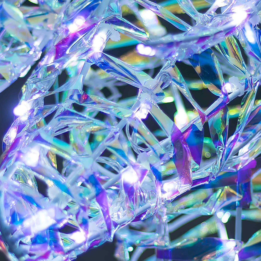 The Christmas Centre 90 LED Laser Light-Up Small Stag Reindeer 60cm Image 5