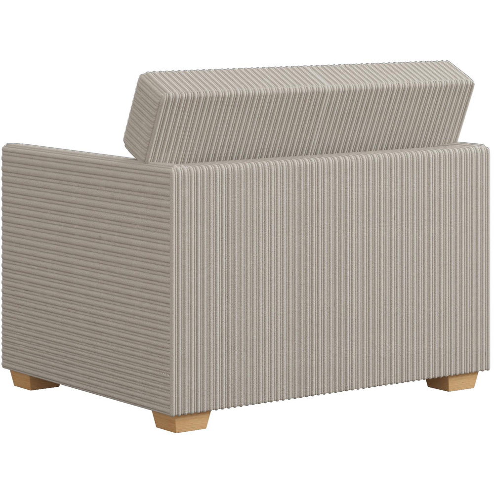 Modo Stone Jumbo Cord Fixed Back Armchair Image 5