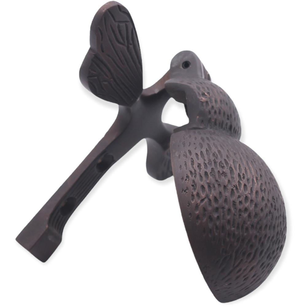 Spira Brass Aged Bronze Bumble Bee Door Knocker Image 3