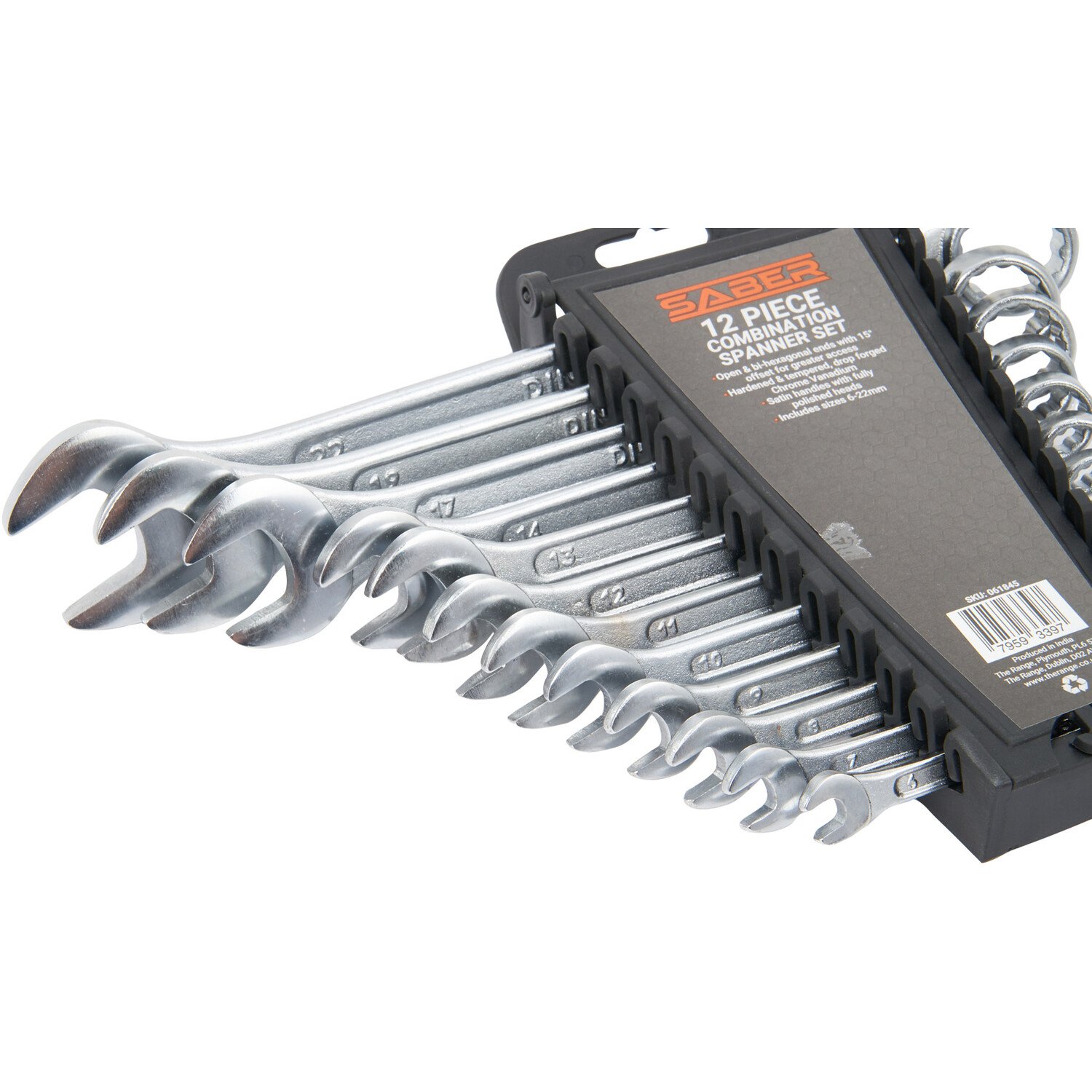 Saber 12 Piece Combination Spanner Set Image 2