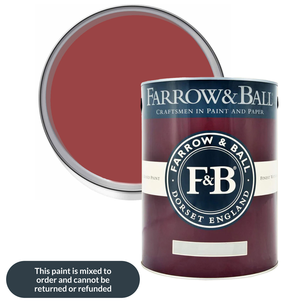 Farrow & Ball Estate Walls and Ceilings Incarnadine Matt Emulsion Paint 5L Image 1