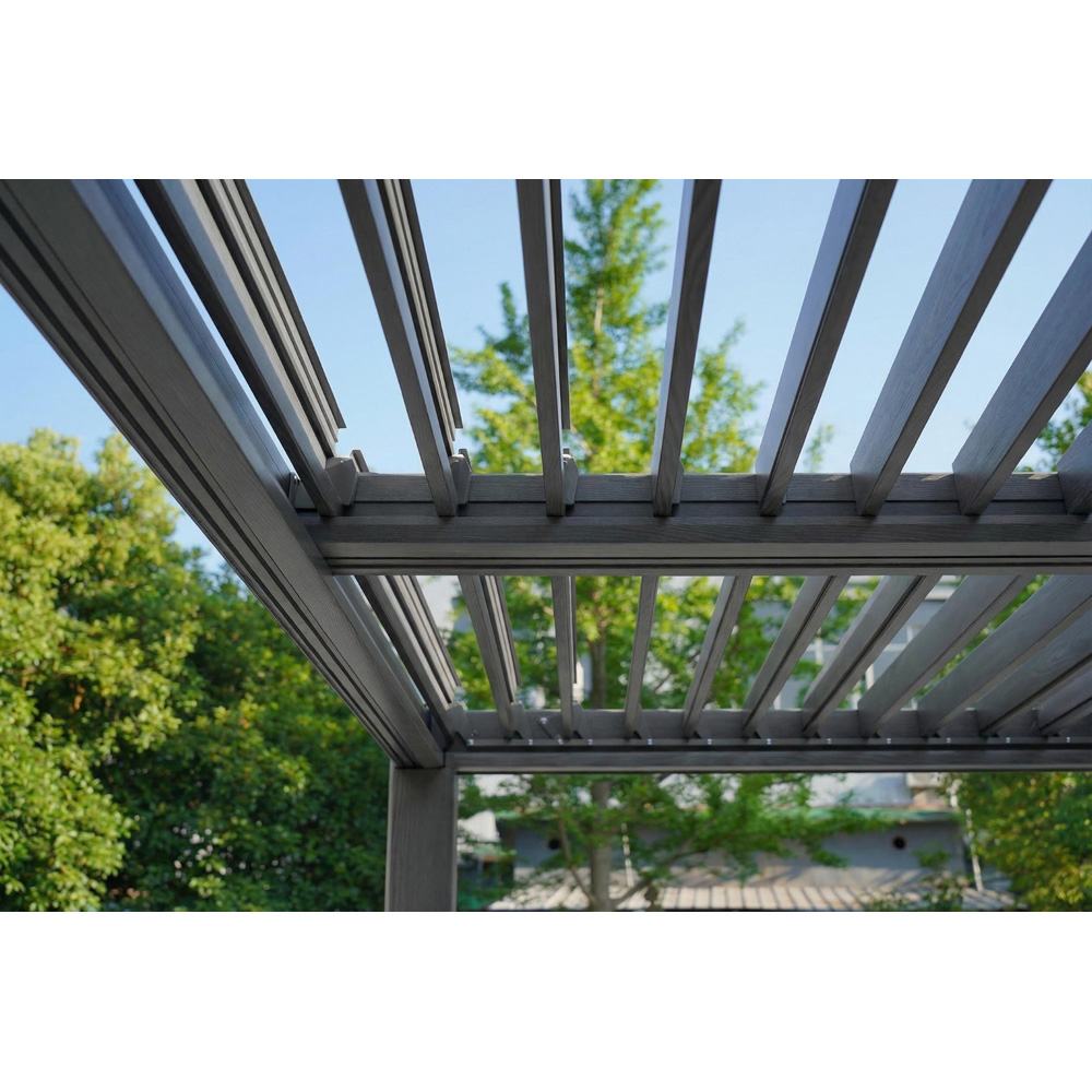 Outdoor Living 3 x 3m Aluminium Pergola with Manual Louvre Roofing Image 6