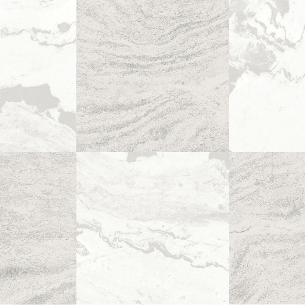 Floorpops Bonneville Beige and White Peel and Stick Floor Tile 30.48 x 30.48cm 10 Pack Image 2