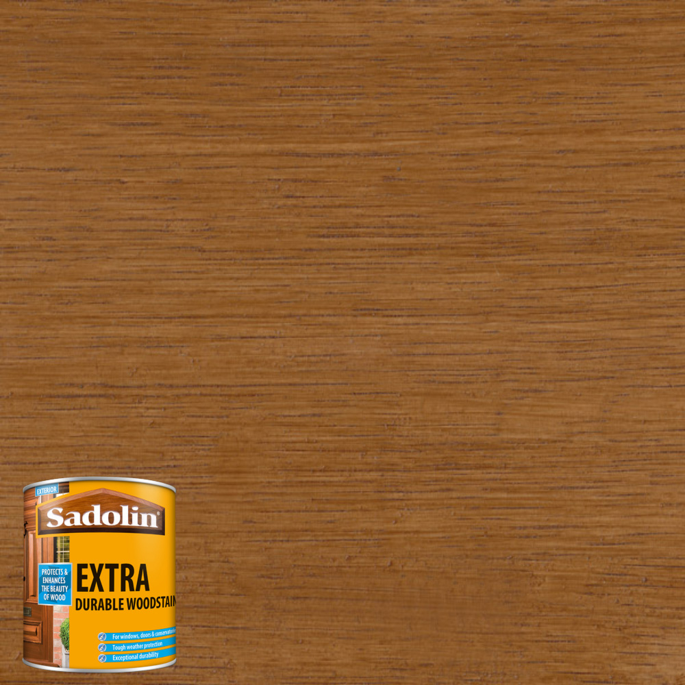 Sadolin Extra Burma Teak Exterior Woodstain 500ml Image 4