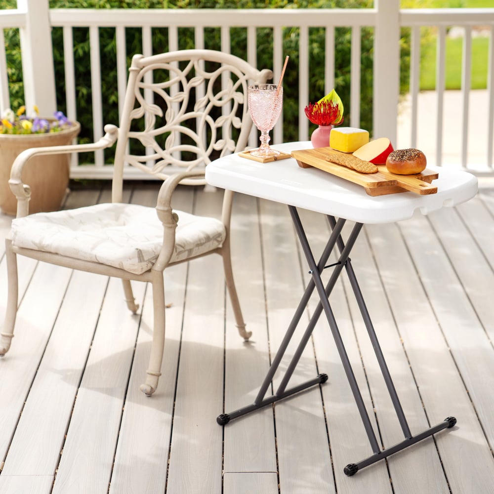 Lifetime Products Foldable Personal Table White Image 6