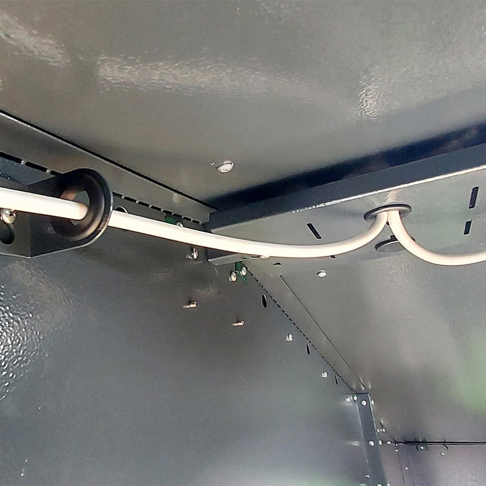 Asgard Garrison 10 x 18ft Double Door Grey High Security Apex Workshop Shed Image 6