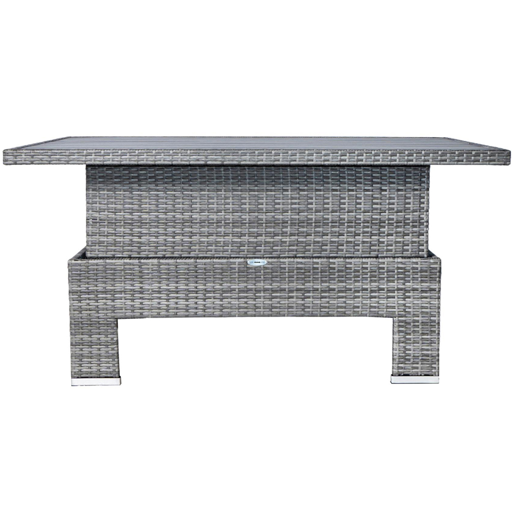 RayGar Vermont 5 Seater Rattan Garden Lounge Set Image 4