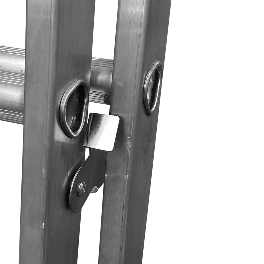 LFI PRo Double Section 9 Rung Extension Ladder 2.5m Image 3