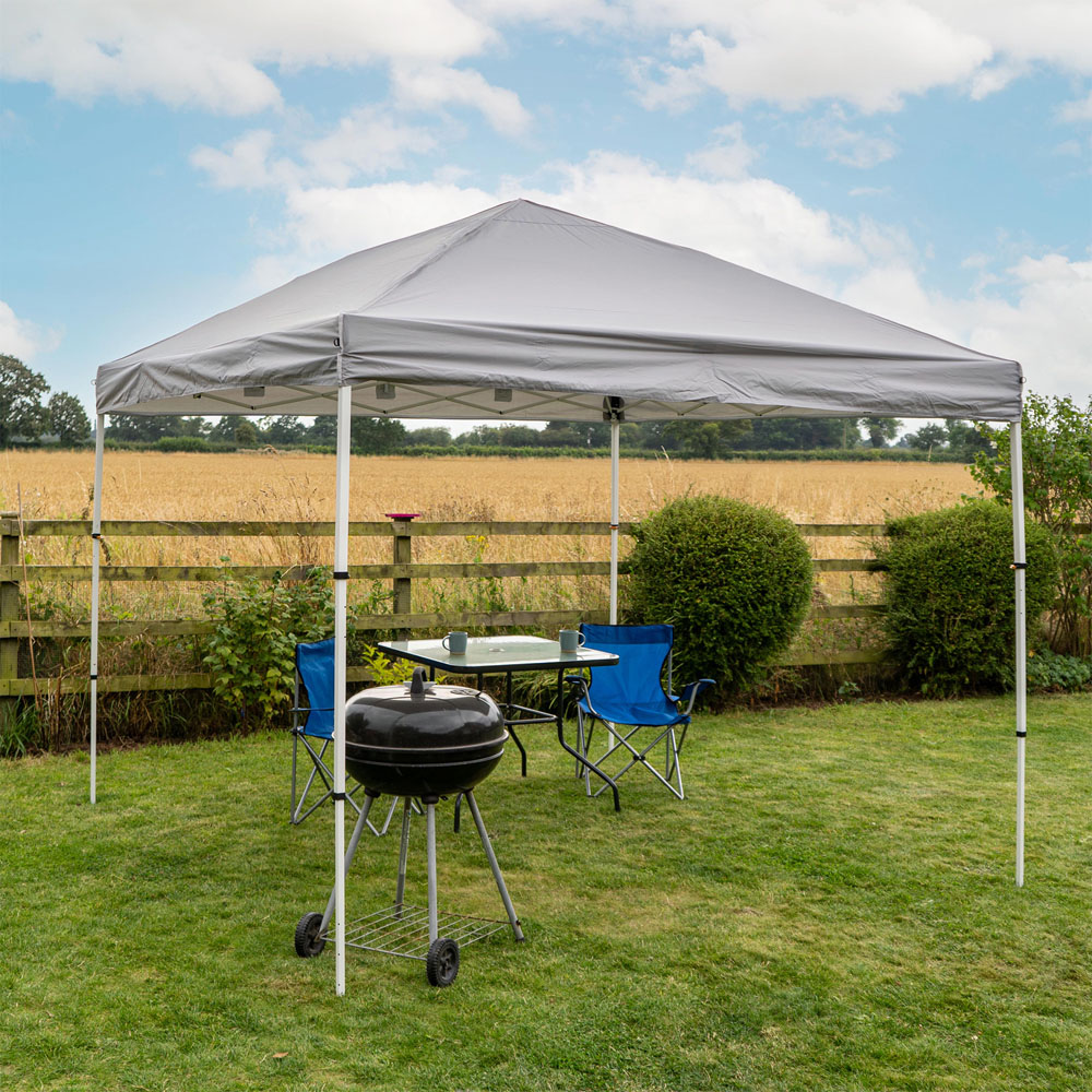 Jack Stonehouse 3 x 3m Light Grey Portable Pop Up Gazebo Image 3