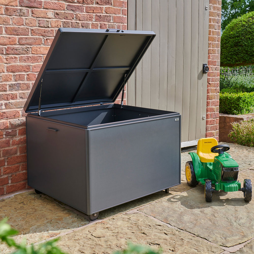Royce Medium Anthracite Outdoor Storage Box 779L Image 2