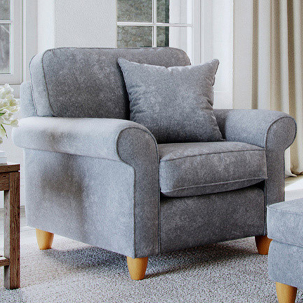 Sinatra Glory Anthracite Armchair Image 1