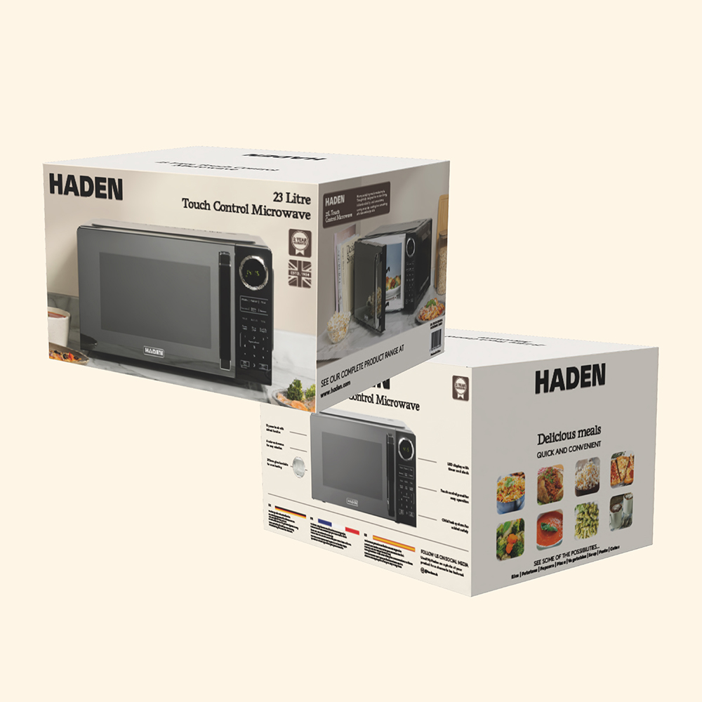 Haden 214690 Black 23L Digital Microwave 900W Image 8