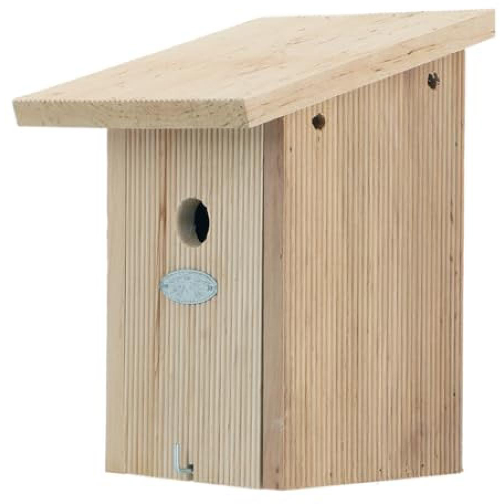 Fallen Fruits Blue Tit Wooden Bird House in Giftbox Image 2