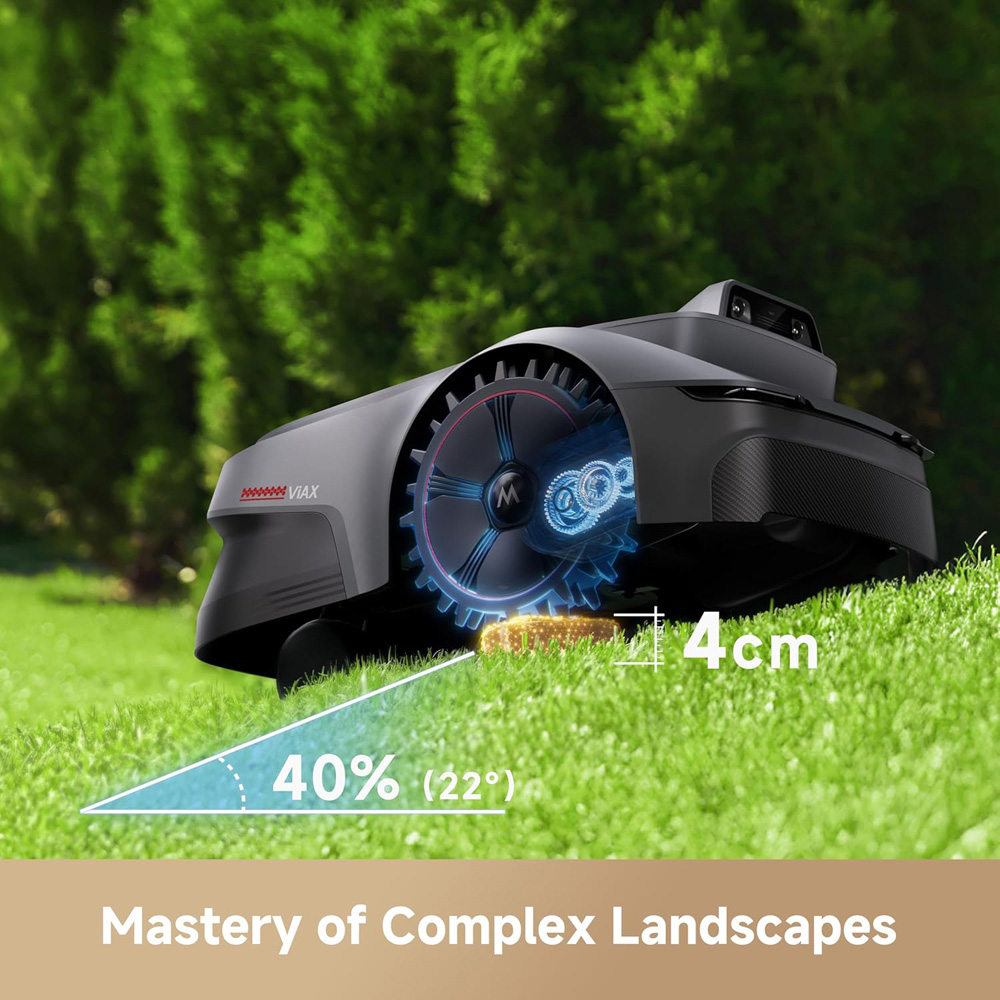 Mova ViAX 300 Wire Free Auto-Mapping with Virtual Boundaries Robotic Lawnmower Image 8