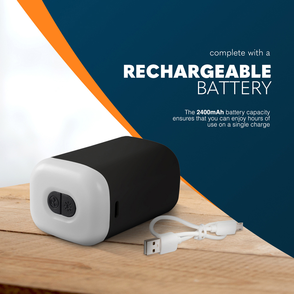 Voyager Black Portable Inflation and Deflation Air Pump Image 2