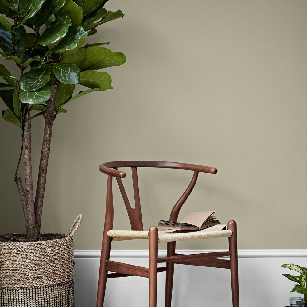 Crown Walls and Ceilings Light Fern Matt Emulsion Paint 5L Image 4