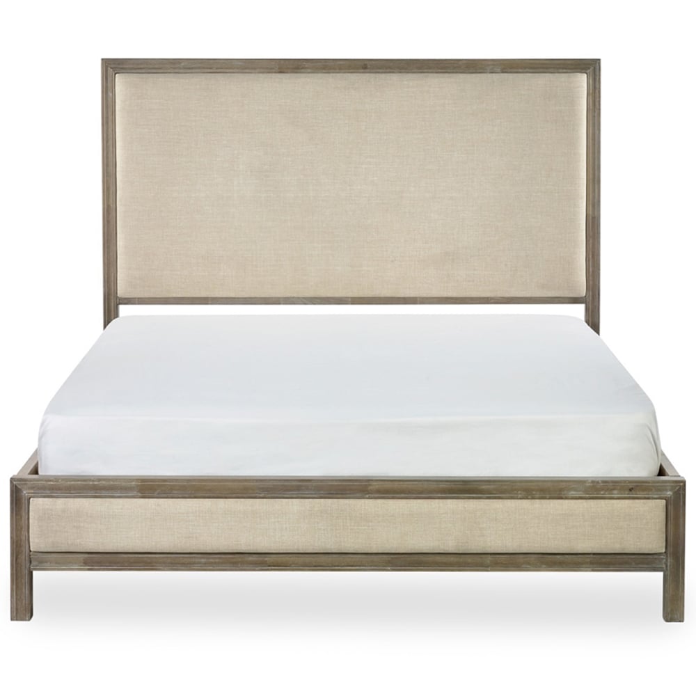Julian Bowen Lucie Double Cream Upholstered Bed Frame Image 4