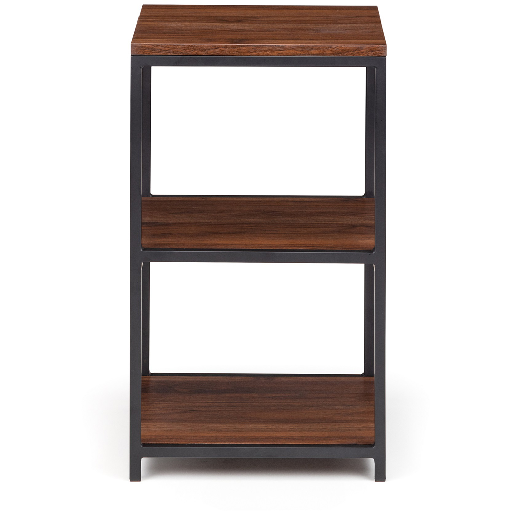 Julian Bowen Tribeca Walnut Tall Narrow Side Table Image 3