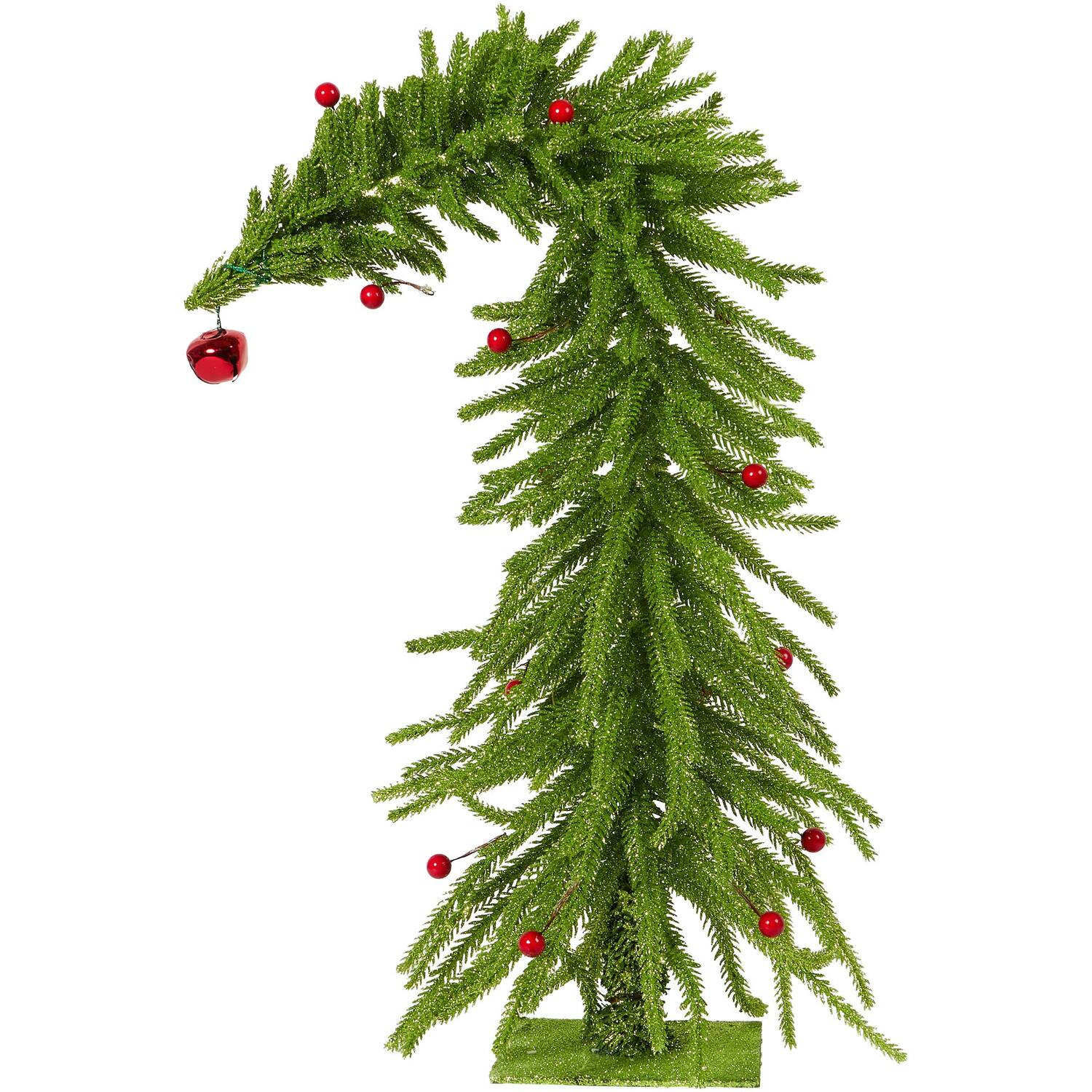 Naughty Christmas Tree - Green Image 2