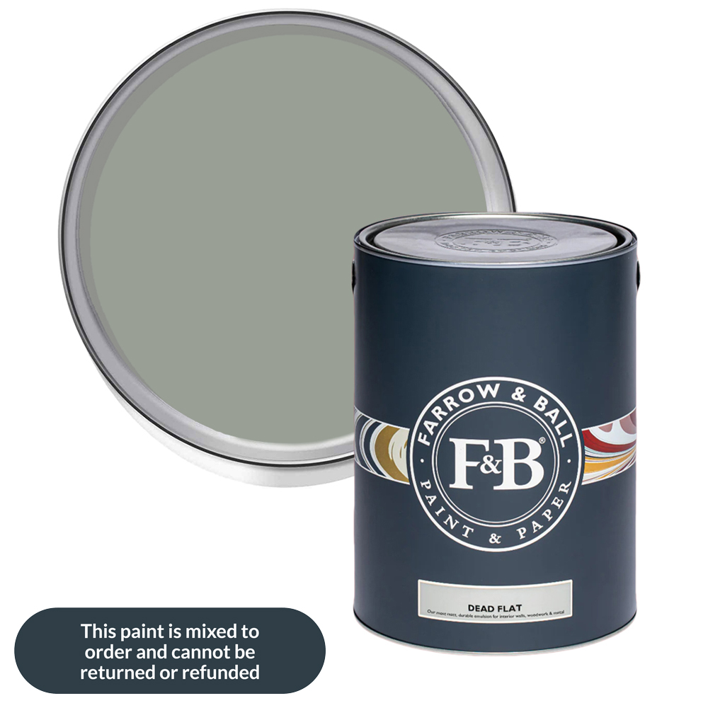 Farrow & Ball Dead Flat Pigeon Matt Paint 5L Image 1