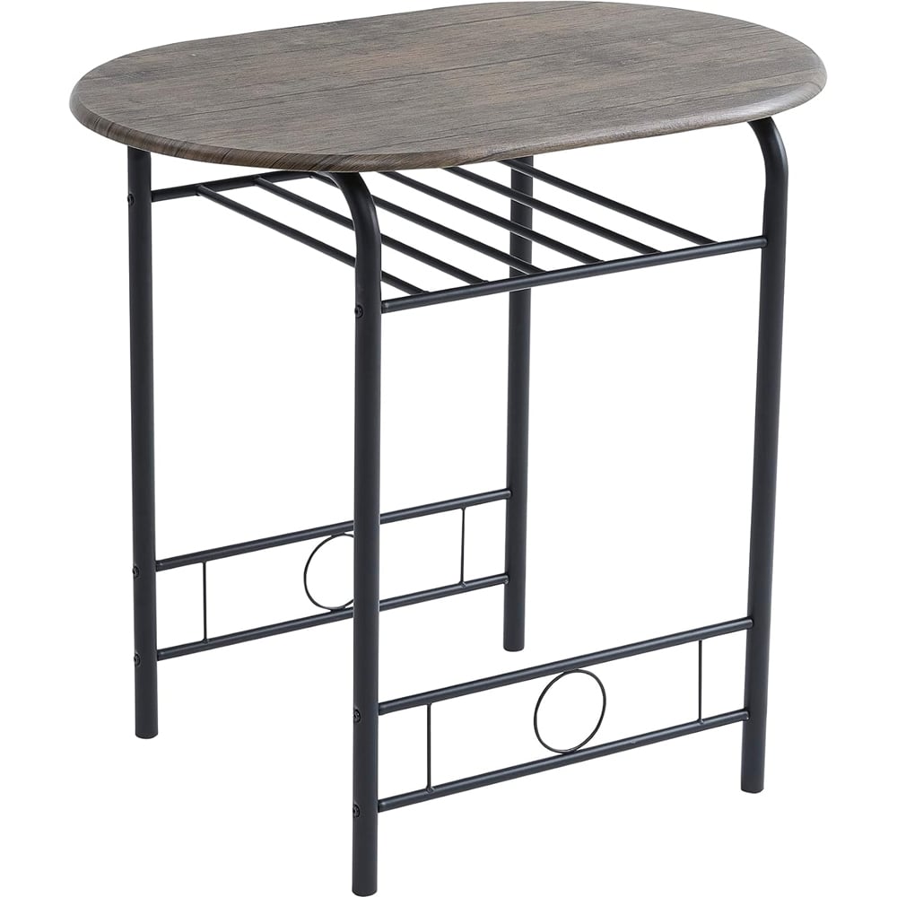 Barley 2 Seater Brown Dining Table Image 2