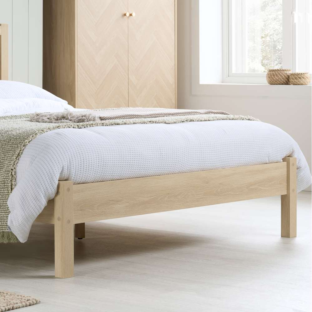 Birlea Herringford King Size Oak Bed Image 7