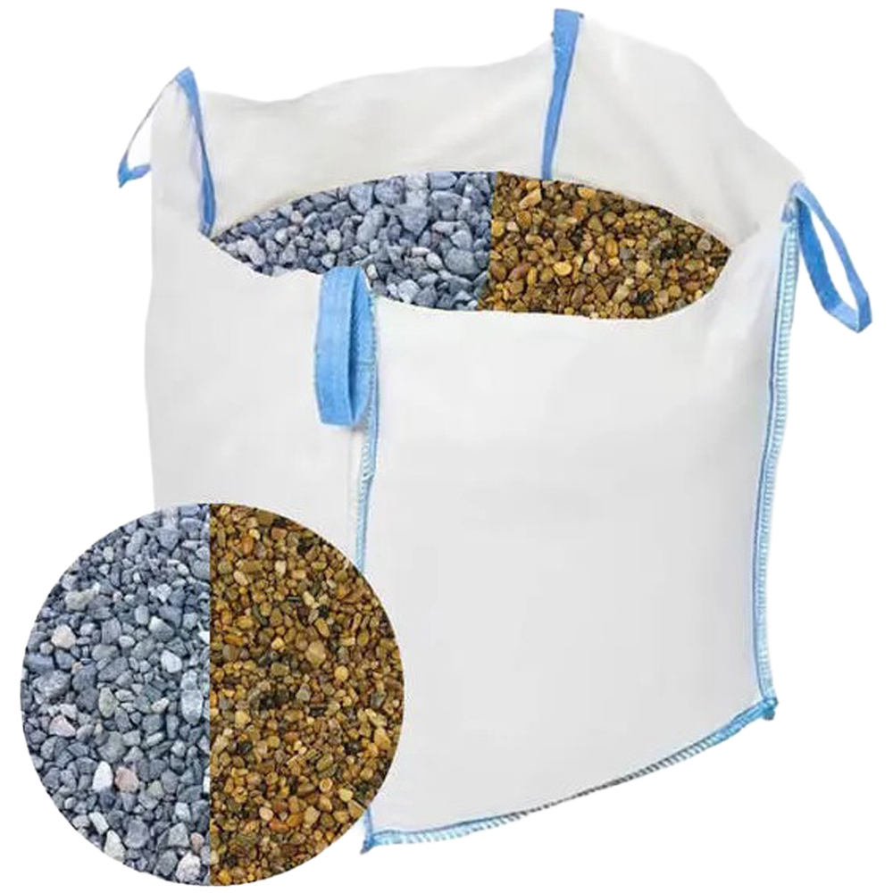 Non-Decorative 20mm Pea Shingle Gravel Bulk Bag 800kg 4 Pack Image 2