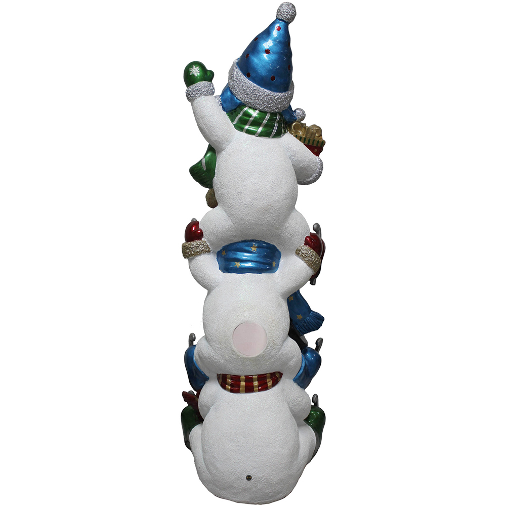 The Christmas Centre LED Snowman Stack Decoration 150cm Image 3