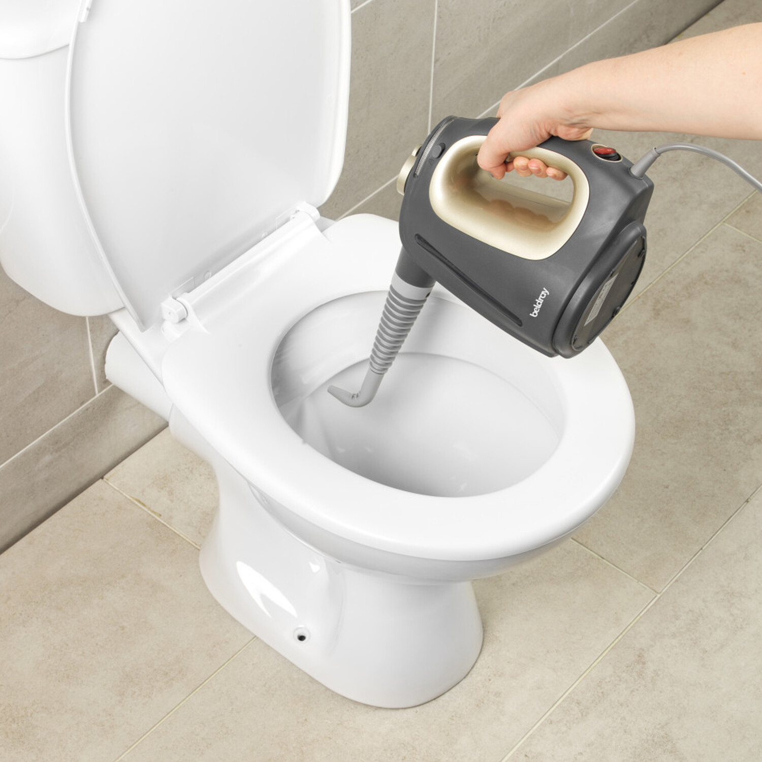 Beldray 15 in 1 Steam Cleaner Grey Image 11