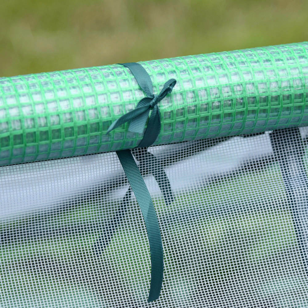 Outsunny Green 4.5 x 6ft Portable Mini Greenhouse Image 3