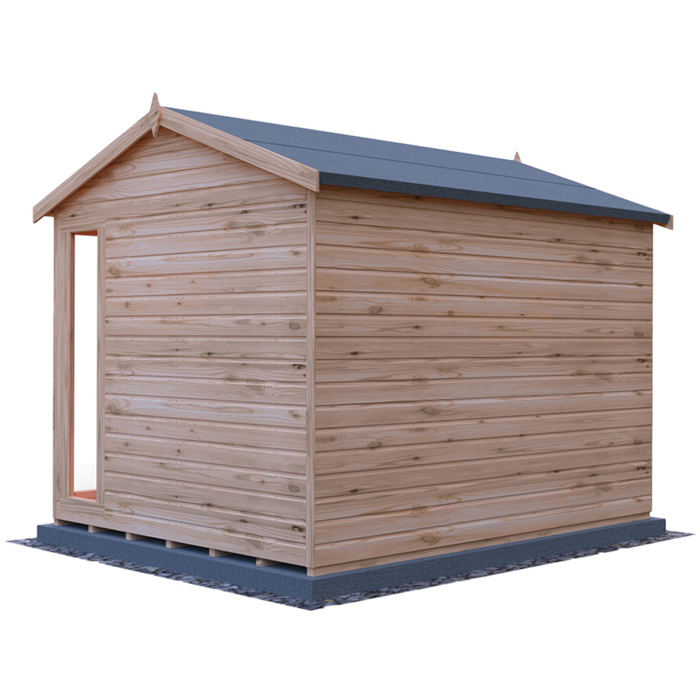 Shire Blenheim 10 x 8ft Double Door Shiplap Apex Summerhouse Image 3